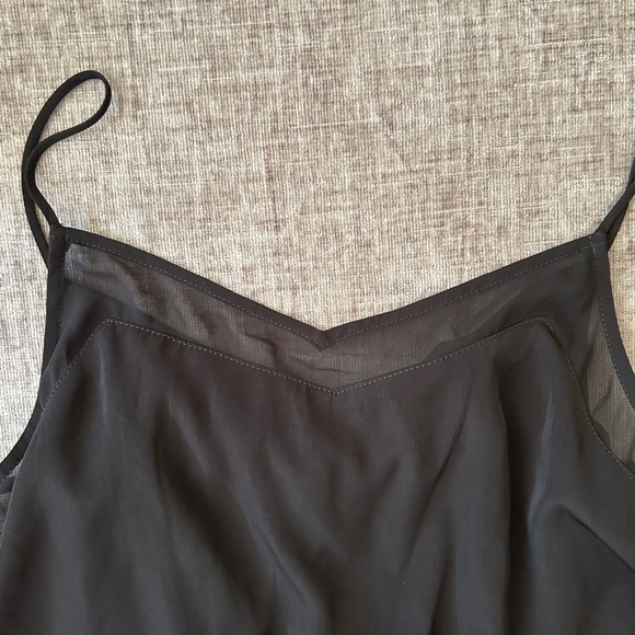 Express Black Ruched Halter Mini Dress - Picture 2 of 3